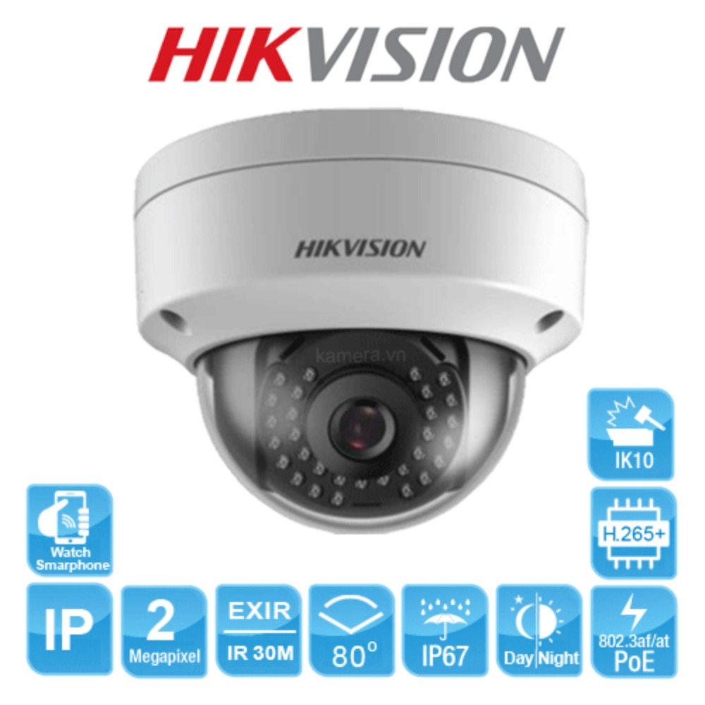 Hikvision Dome 2MP DS-2CD1123G0